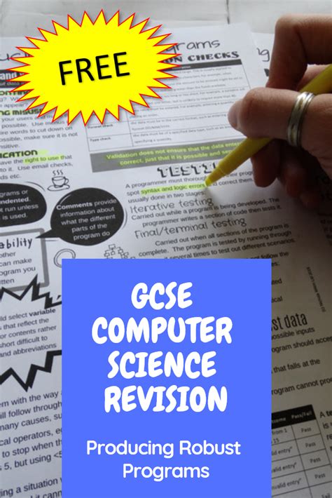 This Free Knowledge Organiser Helps Gcse Computer Science Students