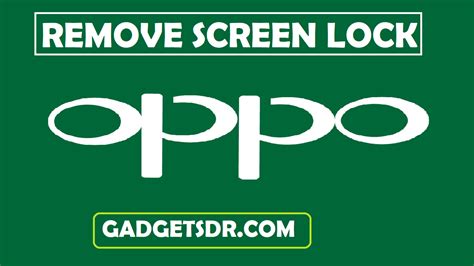Oppo A53 Remove Screen Lock Patternpin