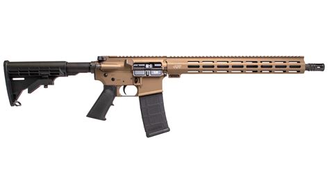 Alex Pro Firearms Slim 5 56mm Carbine With 16 Inch Barrel And Burnt