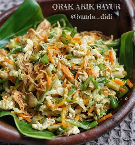 Diah Didis Kitchen Sayur Orak Arik