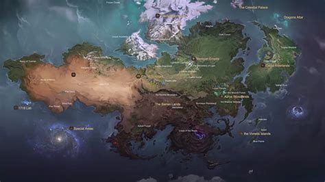 Mobile Legends World Map