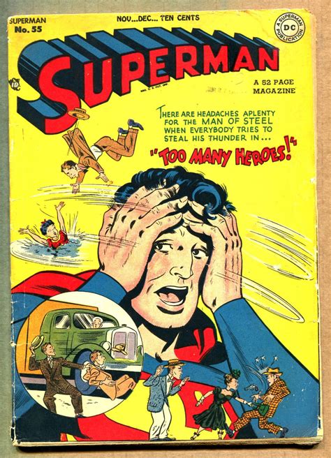 Copies of action comics no 1 have broken sales records many times. Superman Comic Book Values and Prices Issues #51 - 60 ...
