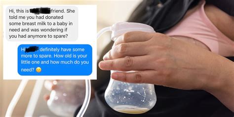 Donated breast milk can be lifesaving for sick or premature infants. Parents asks a mother to donate her breast milk to their ...