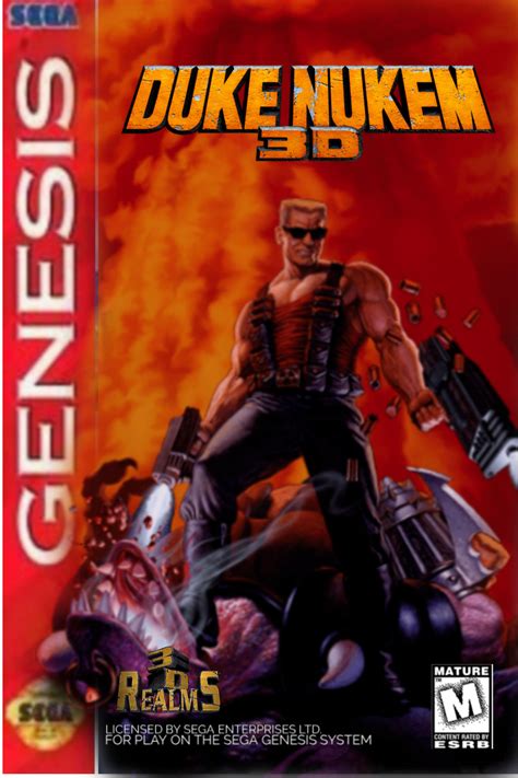Duke Nukem 3d For Sega Genesis America By Arthurbullock On Deviantart