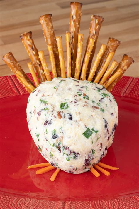 Turkey Cheese Ball Thanksgiving Appetizer With Horizon Organic