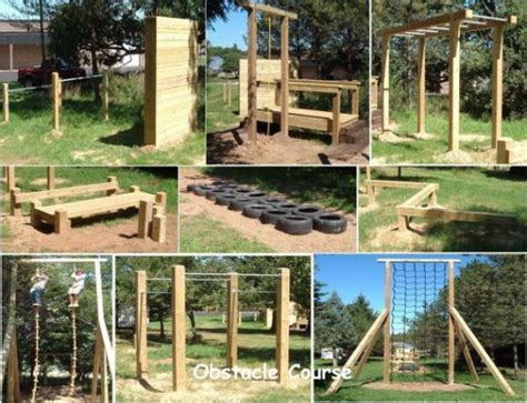 Obstacle Course Backyard Obstacle Course Diy Backyard Backyard