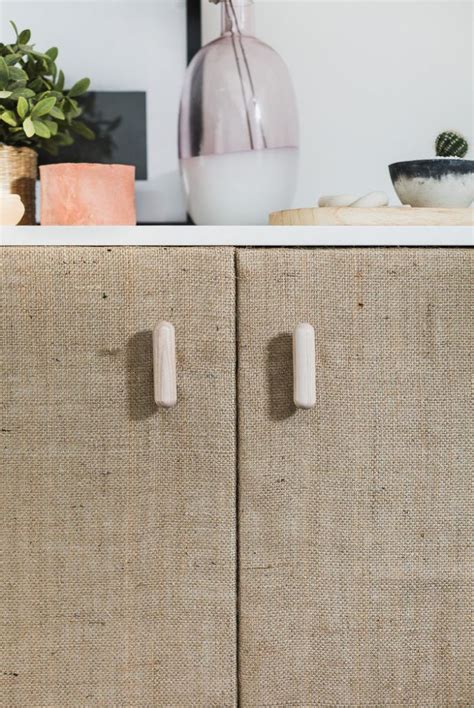 To figure the length of the stiles, take the height of the door and add 1/8 inch. DIY Hessian Cabinet Doors | Cabinet doors, Hessian fabric ...