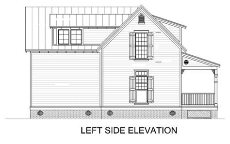 House Plan 65919 Narrow Lot Style With 1383 Sq Ft 3 Bed 2 Bat