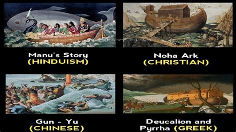 The Great Flood In Different Cultures Youtube