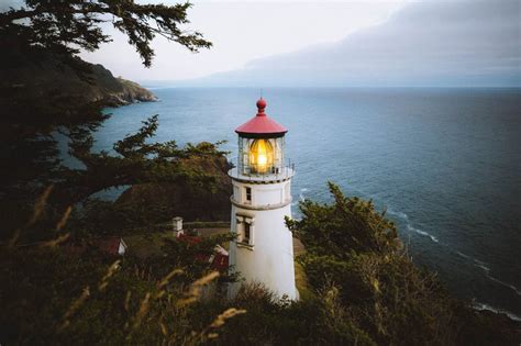 Coastal Lighthouse Oregon Br