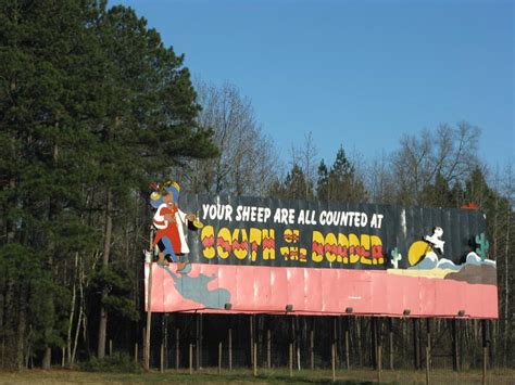 South Of The Border Billboards Northbound Interstate 95 South Carolina
