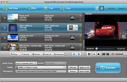 It lets you download up to five files and convert and merge any video shorter than five minutes. Best MP4 Video Converter for Mac