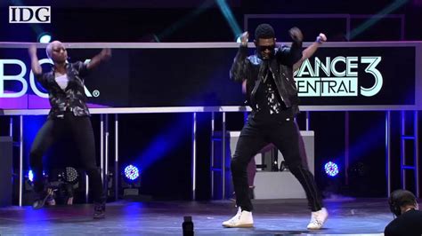 E3 2012 Usher Performs At Xbox Briefing To Introduce Dance Central 3