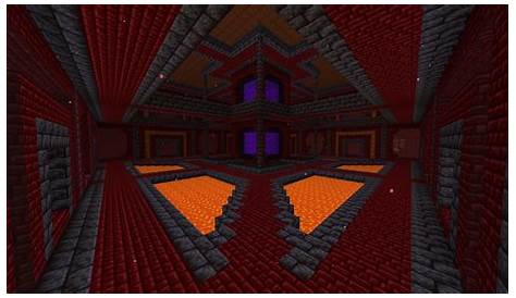 Designed a nether hub that I’m planning to build for my single player