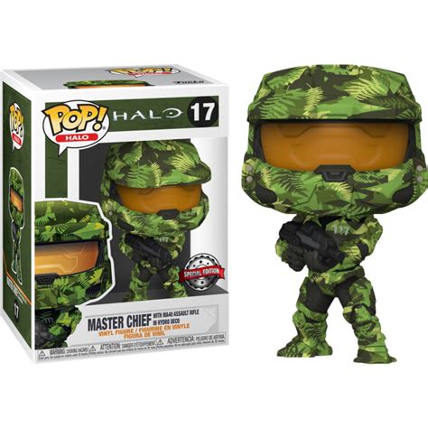 Funko Pop Halo Infinite Master Chief With Ma40 Assault Rifle Hydro