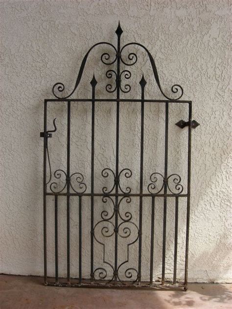 Wonderful Spanish Revival Wrought Iron Gate From The Palm Springs