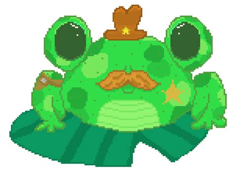 Sheriff Frog Pixel Art Maker