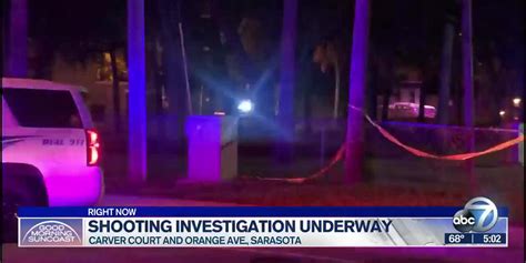 Shooting Investigation Continues In Sarasota