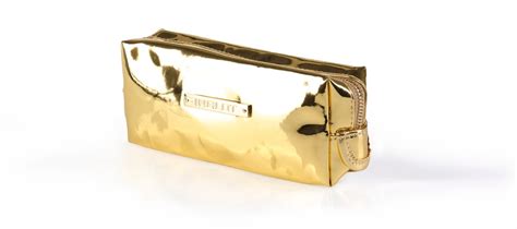 Inglot Cosmetic Bag Mirror Gold R24459b