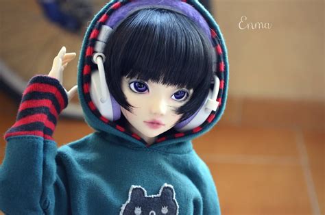 Hoodie Headphones Tomboy Anime Girls Anime