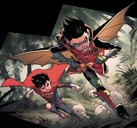 Super Sons Damian Wayne Robin Jonathan Kent Superboy Batman