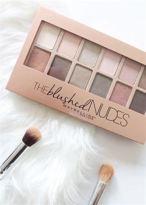 Maybelline The Blushed Nudes Eyeshadow Palette Swatches Review My XXX Hot Girl