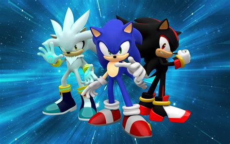 Sonic Shadow And Silver The Hedgehog Wallpaper