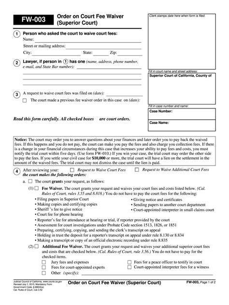 The student health insurance waiver process for spring 2021 is now available for students previously not billed for the health insurance. 2015-2020 Form CA FW-003 Fill Online, Printable, Fillable ...