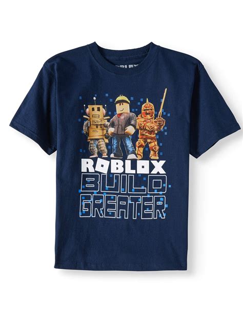 Roblox Roblox Build Greater Short Sleeve Graphic T Shirt Sizes 4 16