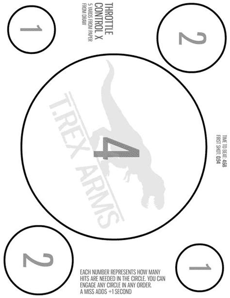 Trex Arms Printable Targets