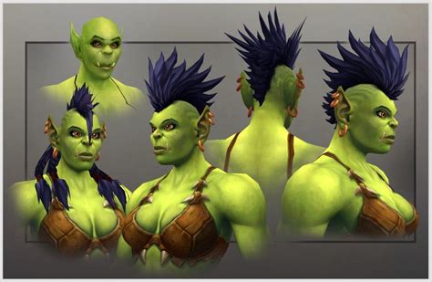 World Of Warcraft New Female Orc Model Revealed Ign