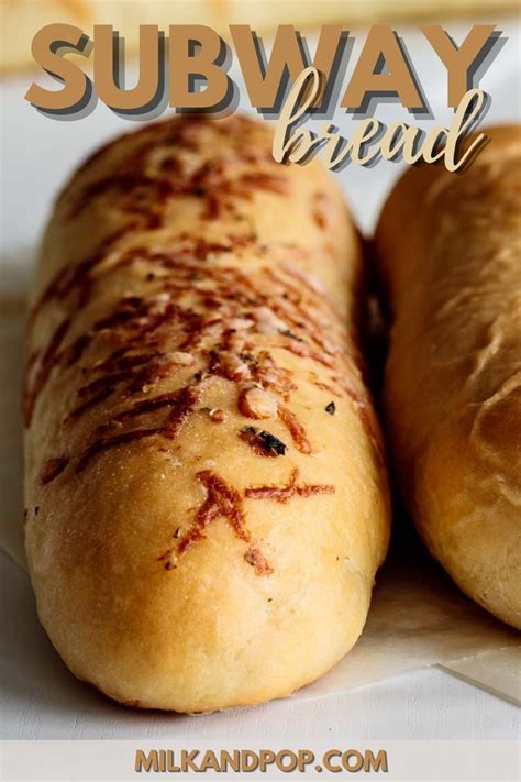 Subway Bread Recipe Deli Roll Italian Milk And Pop Recipe