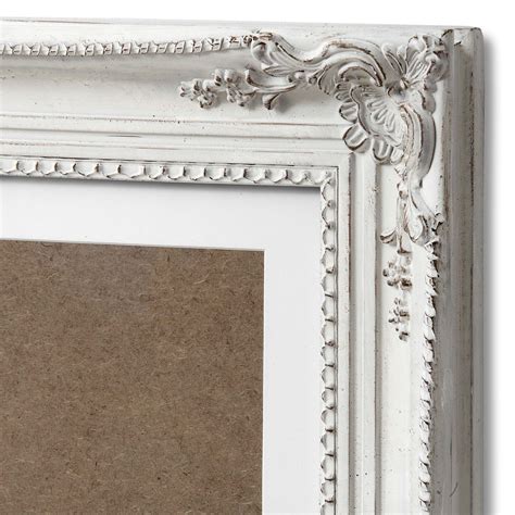 White Ornate Picture Frames