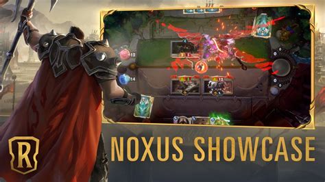 Noxus Region Showcase Gameplay Legends Of Runeterra Youtube