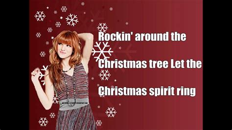 bella thorne rockin around the christmas tree lyrics youtube