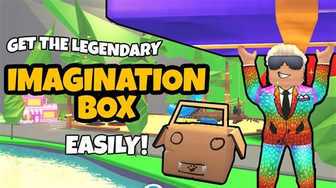 How To Get The Legendary Imagination Box Car Easily In Roblox Adopt Me