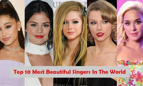 top 10 most beautiful female singers in the world in 2023