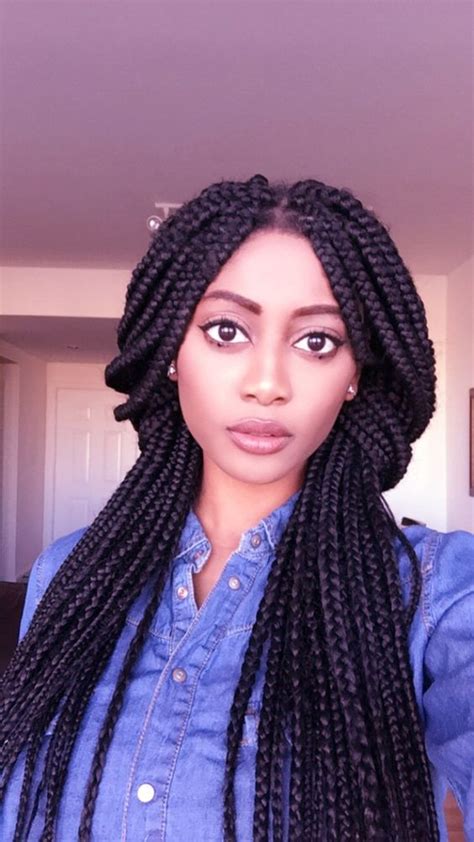40 Most Beautiful Box Braid Hairstyles To Style Right Now