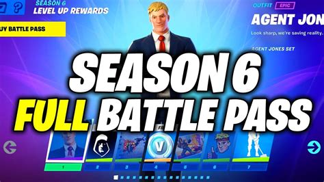 Fortnite Season 6 Chapter 2 Battle Pass How To Unlock And Upgrade