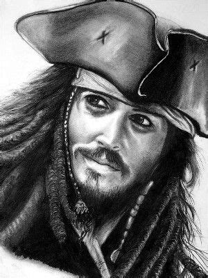 Jack Sparrow By Johnny Depp Lover On Deviantart Portrait Johnny Depp Portrait Drawing