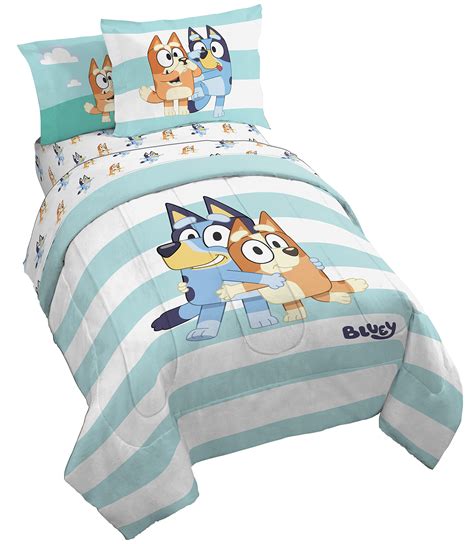 Buy Jay Franco Bluey And Bingo 5 Piece Twin Size Bed Set Includes