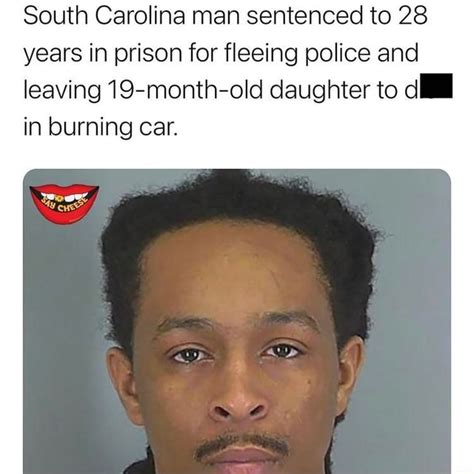 south carolina man sentenced to 28 years in prison for fleeing police and leaving 19 month old