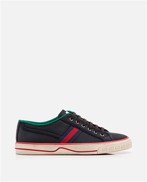 Gucci Canvas Sneaker Tennis 1977 In Blue For Men Lyst