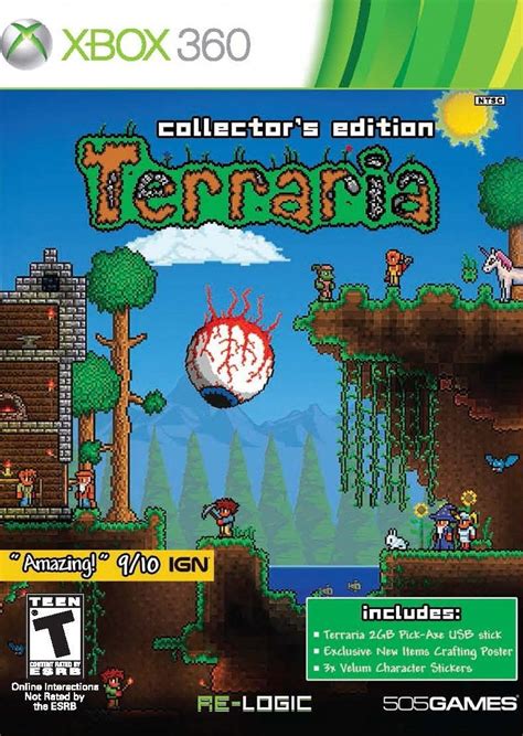 Terraria Collectors Edition Release Date Xbox 360 Ps3