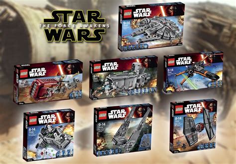 The First Wave Of Lego Star Wars Ep7 The Force Awakens Official