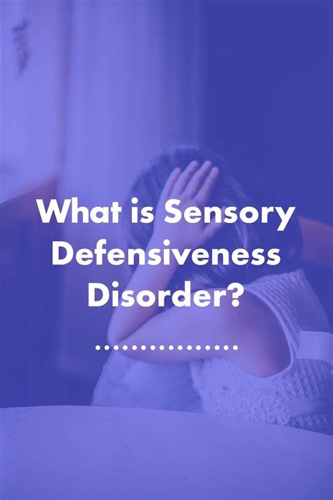 What Is Sensory Defensiveness Disorder In 2021 Therapy For Autism