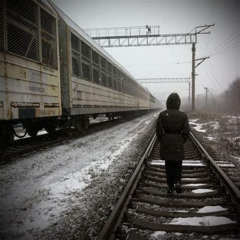 Залізна дорога Золочів Kharkiv Railroad Tracks Ukraine