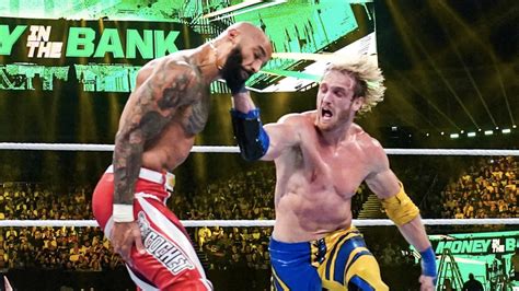 Logan Paul On Wwe Mitb Tussle With Ricochet He Blew The Fing Match