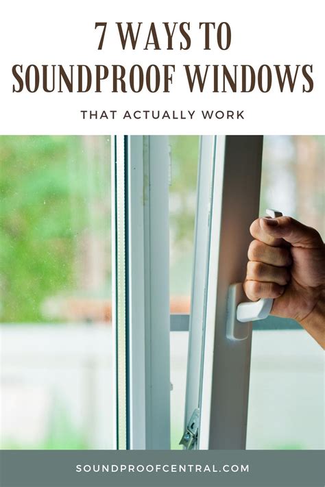7 Ways To Soundproof Windows That Really Work Soundproof Windows