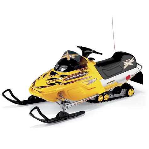 The Ski Doo Rc Snowmobile Hammacher Schlemmer With Images